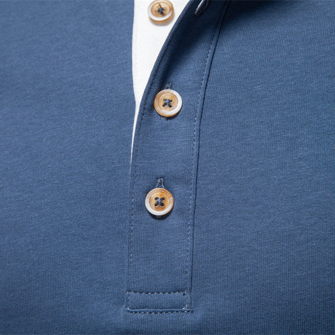 Camisa polo de hombre con botones